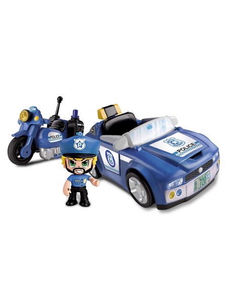PinyPon Action - Moto più Auto della Polizia GIOPNC02000 Giochi Preziosi | Futurartshop.com