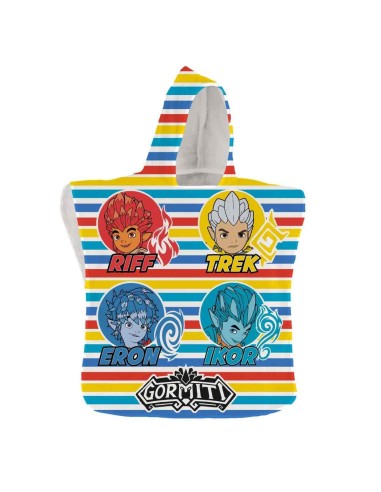 Gormiti - Asciugamano a poncho CORZ99531 MC Coriex | Futurartshop.com