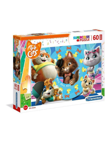 44 Cats - Puzzle maxi 60 pieces CLE26441 Clementoni | Futurartshop.com