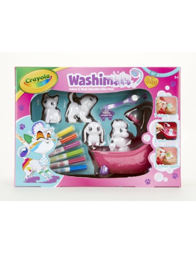 Washimals Set attività Cuccioli CRA74-7249 Crayola | Futurartshop.com
