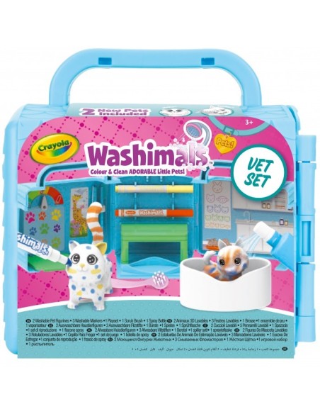 Washimals - Set attività studio veterinario CRA74-7268 Crayola | Futurartshop.com