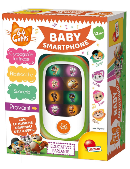 44 Cats Baby Smartphone LED LIS72088 Lisciani | Futurartshop.com