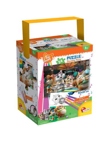 44 Cats Puzzle 24 prices Follow Meow LIS76260 Lisciani | Futurartshop.com