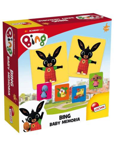 Bing - Gioco di memoria di bing LIS74693 Lisciani | Futurartshop.com