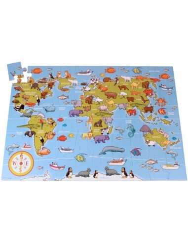 Puzzle 60 PCs, animals of the world Giant puzzle RAV07072 5 Ravensburger | Futurartshop.com