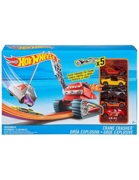 Hot Wheels - Pista Crane Crasher TOYFFF62 Mattel | Futurartshop.com
