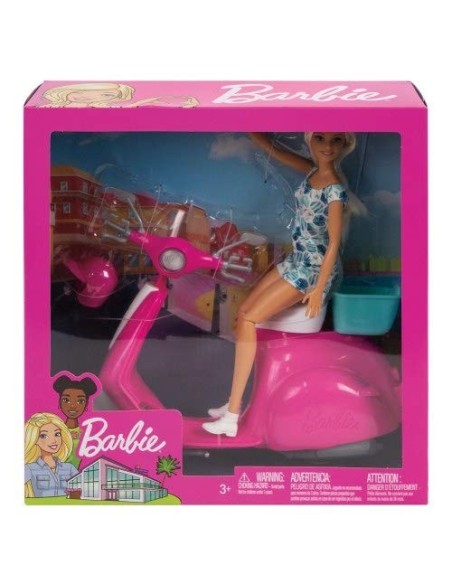 The Barbie with the Scooter TOYGBK85 Mattel | Futurartshop.com