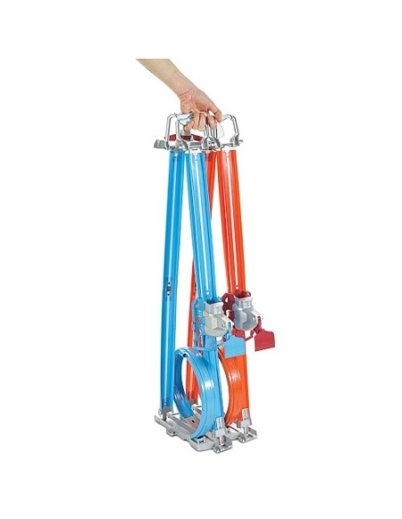 Hot Wheels track double loop dash with 2 vehicles TOYGFH85 Mattel | Futurartshop.com