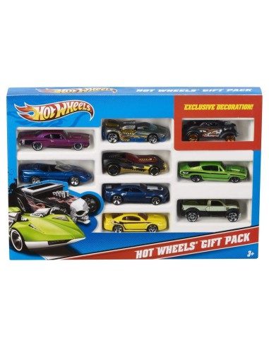 Hot Wheels pack with 9 vehicles from the collection TOYX6999 Mattel | Futurartshop.com