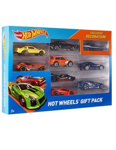 Hot Wheels confezione con 9 veicoli da collezione TOYX6999 Mattel | Futurartshop.com