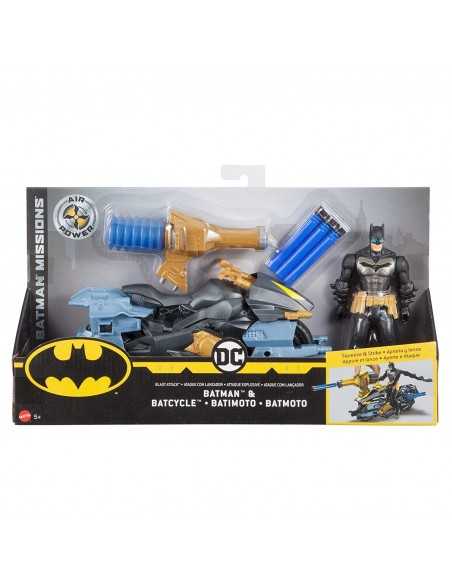 Batman mission blastattack batmoto FVY26 Mattel- Futurartshop.com