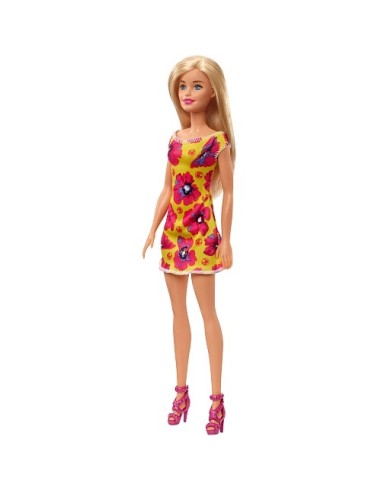 Barbie bambola con abito giallo TOYGBK92/GBK93 Mattel | Futurartshop.com