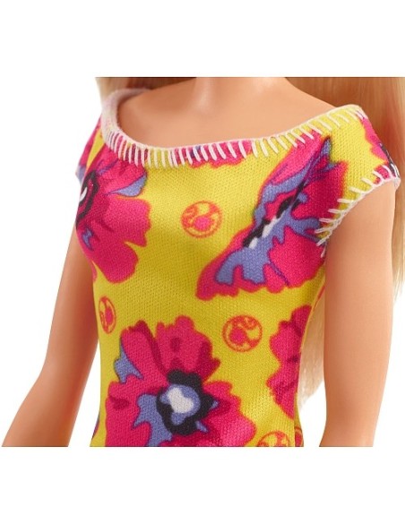 Barbie doll with yellow dress TOYGBK92/GBK93 Mattel | Futurartshop.com