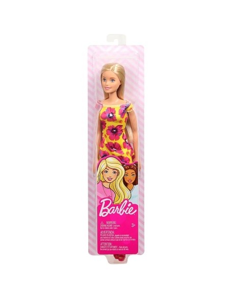 Barbie bambola con abito giallo TOYGBK92/GBK93 Mattel | Futurartshop.com