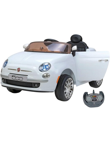 Fiat 500 elettrica 12V bianca WON383499 Globo | Futurartshop.com