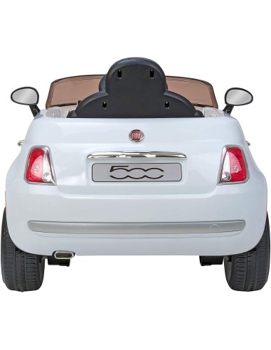 Fiat 500 elettrica 12V bianca WON383499 Globo | Futurartshop.com