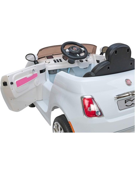 Fiat 500 electric 12V white WON383499 Globo | Futurartshop.com