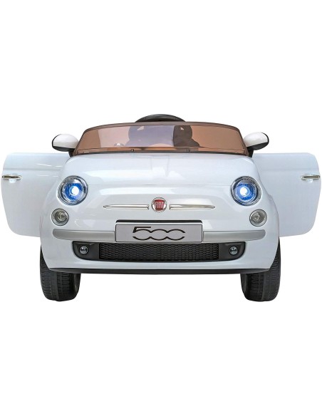 Fiat 500 elettrica 12V bianca WON383499 Globo | Futurartshop.com