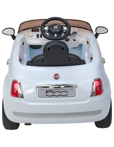 Fiat 500 elettrica 12V bianca WON383499 Globo | Futurartshop.com