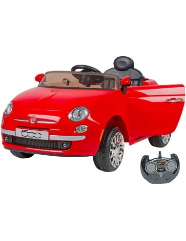 Fiat 500 electric 12V red WON389552 Globo | Futurartshop.com