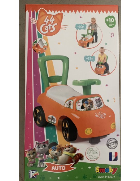 44 Gatti - Auto cavalcabile SIM7600720528 Smoby | Futurartshop.com