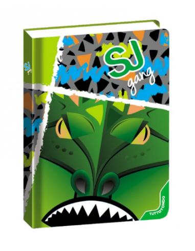 Diary standard 10 months sj animals green SEV5C2001921/5 Seven | Futurartshop.com