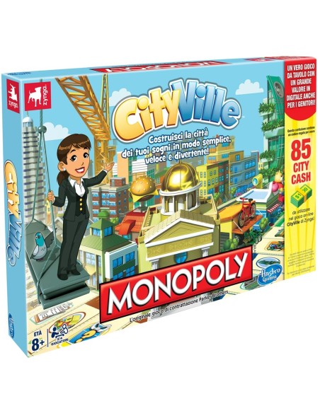 Monopoly CityVille 2193267209144 Hasbro | Futurartshop.com