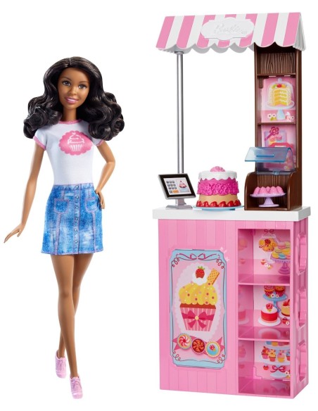 Barbie pastry chef brunette TOYDMM43 Mattel | Futurartshop.com