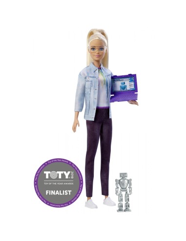 Barbie bionda Ingegnere robotico WONFRM08/FRM09 Mattel | Futurartshop.com