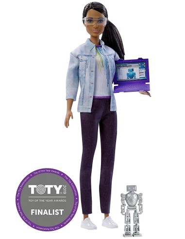Barbie castana Engineer Robotic WONFRM08/FRM11 Mattel | Futurartshop.com