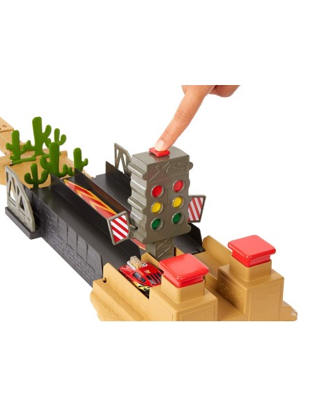Cars XRS - Track Playset Drag Racing MATGFM09 Mattel | Futurartshop.com