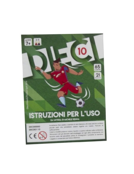 Dieci gioco di carte starter kit GIODEC00 Giochi Preziosi | Futurartshop.com