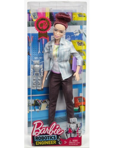 Barbie Rossa Ingegnere Robotico WONFRM08/FRM12 Mattel | Futurartshop.com