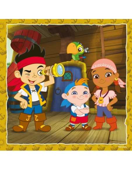 3x49 Puzzle pieces, Jake and the pirates RAV09337 3 Ravensburger | Futurartshop.com