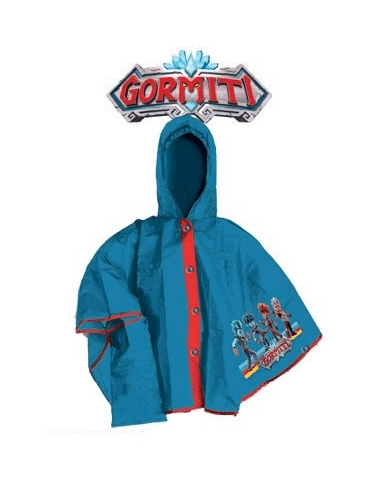 Gormiti 3-4 años impermeable chaqueta de lluvia CORZ99528/XS Coriex- Futurartshop.com