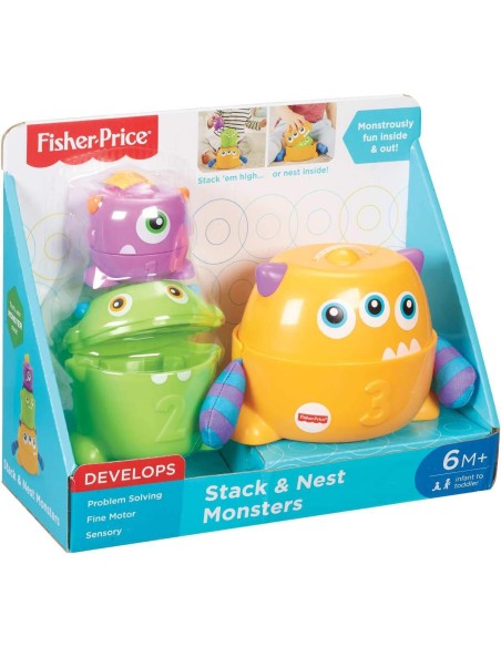 Fisher Price Mostriciattoli Impilabili TOYFNV36 Mattel | Futurartshop.com