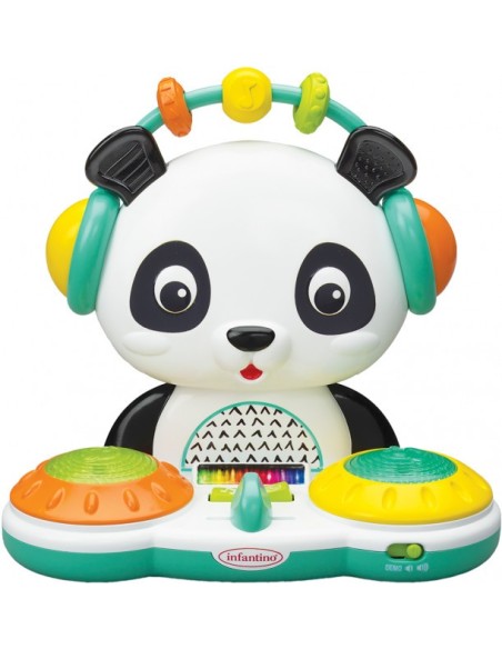Infantino - DJ Panda scorri e gira GIOPOS190061 Giochi Preziosi | Futurartshop.com