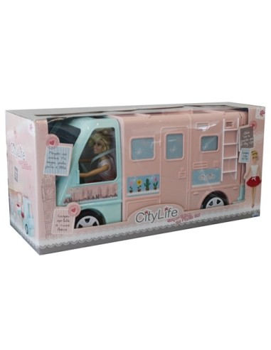 City Life - Camper deluxe with Doll ODS44402 Ods | Futurartshop.com