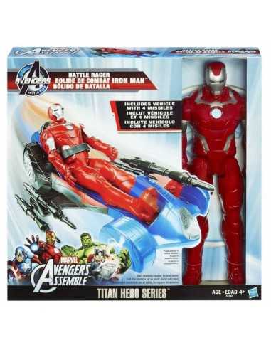 Iron Man con veicolo da battaglia HASA7363E270 Hasbro | Futurartshop.com