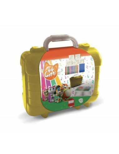 44 Cats - carrying Case travel with your pens and stamps MUL42986 Multiprint | Futurartshop.com