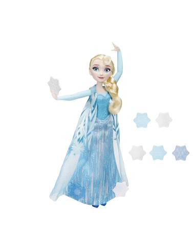 Frozen - Doll-Elsa throws ice crystals TOYB9204EU40 Hasbro | Futurartshop.com
