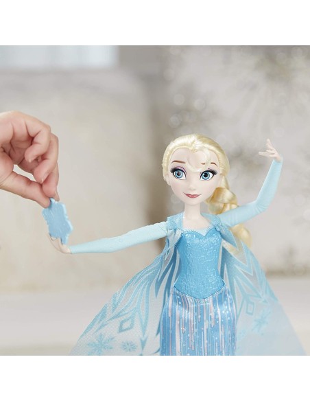 Frozen - Doll-Elsa throws ice crystals TOYB9204EU40 Hasbro | Futurartshop.com