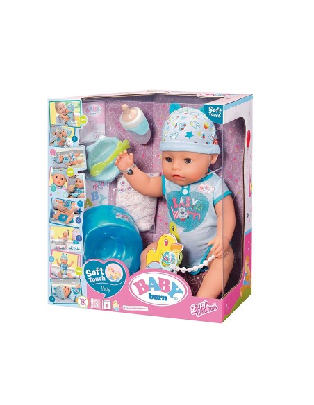Baby Born - Bambolotto soft touch Boy GIOBBY01000 Giochi Preziosi | Futurartshop.com