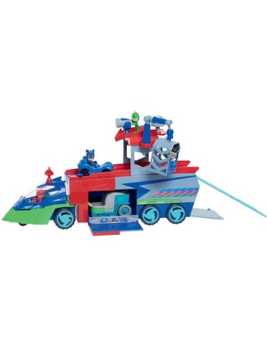 Pj Masks - PJ Camion Seeker trasportatore con veicolo GIOPJM99000 Giochi Preziosi | Futurartshop.com