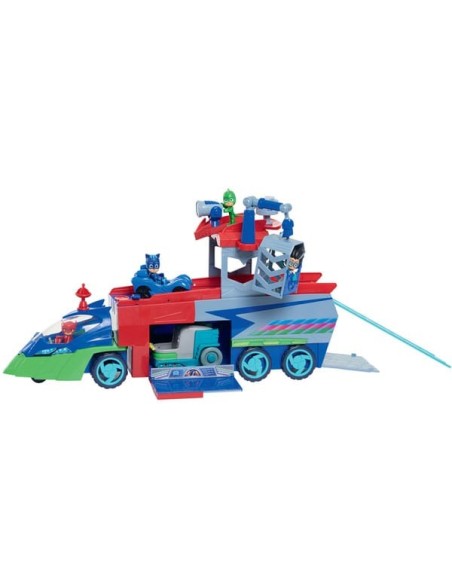 Pj Masks - PJ's Truck Seeker conveyor with the vehicle GIOPJM99000 Giochi Preziosi | Futurartshop.com