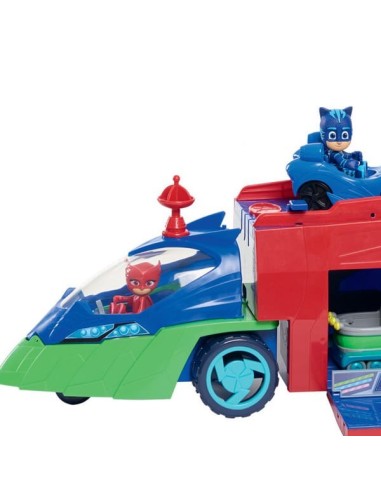 Pj Masks - PJ Camion Seeker trasportatore con veicolo GIOPJM99000 Giochi Preziosi | Futurartshop.com