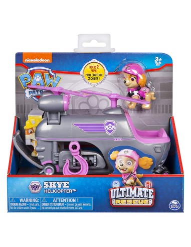 Paw Patrol Ultimate Rescue personaggio Skye con elicottero SPI6044192/20101536 Spin master | Futurartshop.com
