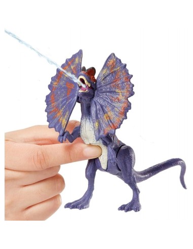 Jurassic World dino rivals Dilophosaurus attack wild MATGCR54/GFG69 Mattel | Futurartshop.com