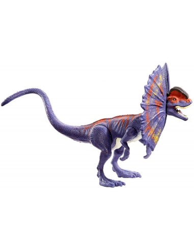 Jurassic World dino rivals Dilophosaurus attacco selvaggio MATGCR54/GFG69 Mattel | Futurartshop.com
