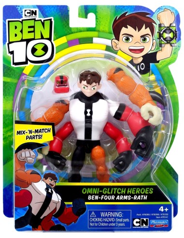 Ben 10 - Character-Four Arms-Rath GIOBEN43100/1 Giochi Preziosi | Futurartshop.com